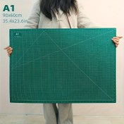 Resim A3 Kendi Kendine Yenilenen Kesme Matı, El Sanatları ve Boyama İçin Uygun - Dayanıklı PVC Kaymaz Yüzey, Kolay Temizlenebilir Tasarım, Mutfak, Dikiş, Ofis ve Ev Kullanımı İçin İdeal | Izgara Desenli Mat | Dayanıklı PVC Ped, El Sanatları Matı, Kesme Matı, El Sanatları İçin Kesme Matı, Kendi Kendine Yenilenen Kesme Matı, Dikiş İçin Kesme Matı 