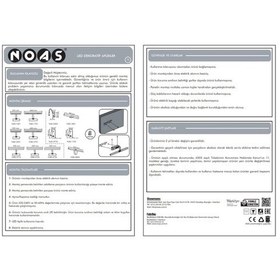 Resim Noas Yl85-2502 5w 6500k Beyaz Işık Gold Anahtarlı Sevilla Dekoratif Aplik Çok Renkli 