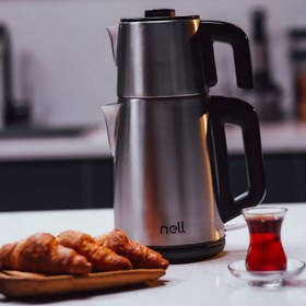 Resim KolayYenile Nell Intense Steel Çelik Çay Makinesi 