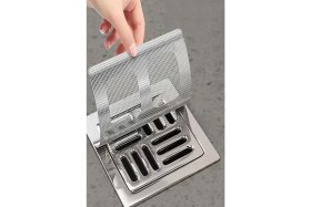 Resim 2'li Banyo Gider Süzgeci Kötü Koku ve Haşere Önleyici Lavabo Süzgeci 