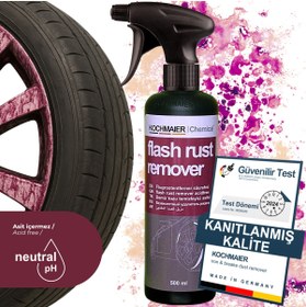 Resim Kochmaier Oto Araç Jant Kaporta PH Nötr Demir Tozu Temizleyici Sökücü 500 ml 