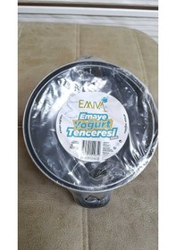 Resim Emiva Home Emaye Yoğurt Tenceresi 22 Cm Siyah 