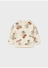 Resim Mayoral Erkek Bebek Sweatshirt Bej 