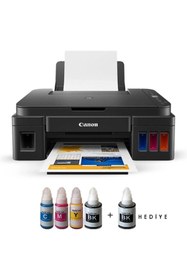 Resim Canon Photoink Mürekkepli CANON PIXMA G3416 YAZICI VE BİTMEYEN KARTUŞ SİSTEMİ 