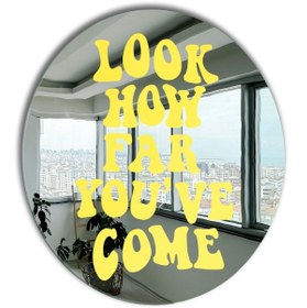 Resim Yuvarlak Ayna, Pinterest Ayna, Renkli Duvar Dekoru, Pinterest Oda Dekoru, Kırılmaz Dekorafif Ayna 