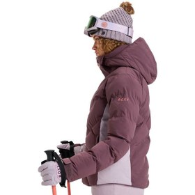 Resim Roxy Snowdrift Jk Kadın Mor Snowboard Ceketi 