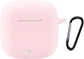 Resim GPACK Huawei FreeBuds SE 2 uyumlu Kulaklık Kılıfı Model Uyumlu Mat Silikon Soft Kancalı SF7 Pembe 