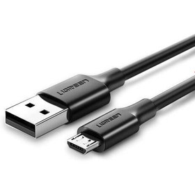 Resim Ugreen USB to Micro USB Hızlı Şarj Kablosu Siyah 2 Metre 