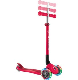 Resim Globber Primo Işıklı 3 Tekerlekli Katlanabilir Scooter 