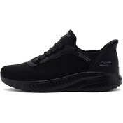 Resim Skechers 118300 Bobs SQuad Chaos-Daily Hype Spor Ayakkabı Siyah 