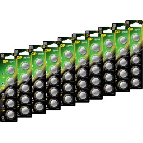Resim Gp CR2032 Lityum 3V Düğme Pil 5 Blister 10 Kart 50'li 