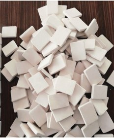 Resim LENA 100 Adet 1x4,5x6 Baskısız Limra Doğaltaş Nikah Şekeri Boyama Magnet Taşları 