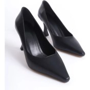 Resim Scarpax Cordelia Kadın Mat Siyah Stiletto 