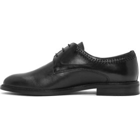 Resim Derimod Erkek Siyah Bağcıklı Deri Klasik Ayakkabı 25SFD602218 