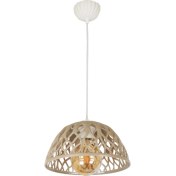 Resim Venon Aydınlatma Safir Tekli Kasa Beyaz Kahverengi 