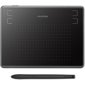Resim Huion H430p Dijital Grafik Çizim Tableti - Şarj Gerektirmez Siyah 