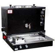 Resim Anka Pro Plus Otomatik Çay Kazanı, 2 Demlikli,20 Litre Siyah Elektrik+tüp 