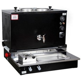 Resim Anka Pro Plus Otomatik Çay Kazanı, 2 Demlikli,20 Litre Siyah Elektrik+tüp 