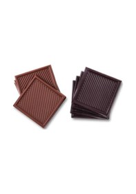 Resim Dark Brown Doğum Günü Tebrik Çikolatası %100 El Yapımı Madlen 48 Adet 
