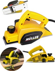 Resim Müller Germany X-line 4200 Motor Korumalı Otomatik Şanzıman Çift Bıçaklı Planya Rende Makinesi 