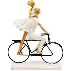 Resim Bisiklet Süren Couple 30cm 
