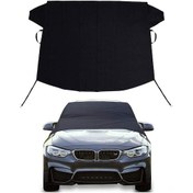 Resim Xiyyadms Kar, Buz Ve En Sert Hava Koşullarına Dayanıklı 600d Oxford Kumaş Su Geçirmez Ön Cam Koruyucu - Tüm Araçlar İçin 220x140cm 