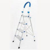 Resim Mini Alüminyum Merdiven 4 Basamaklı Kmm.02 