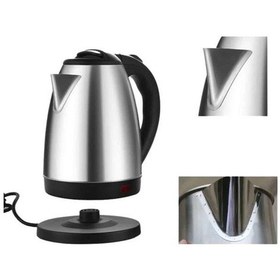 Resim Kettle Su Isıtıcı C F Priz Uyumlu 220 - 240 V Paslanmaz Çelik Kablolu 