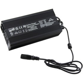 Resim 60 V 20 Ah ( 3amp ) Yüksek Kalite Metal Kasa - Emc Hızlı Şarj Özellikli - Elektrikli Motor Şarj Aleti 