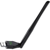 Resim salesalbutik 650 Mbps 2.4GHz/5GHz Dual Band Alıcı Verici USB WiFi Adaptör 