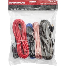 Resim BOSCHMANN Kit-8p Oto Anfi Kablo Seti 8ga 