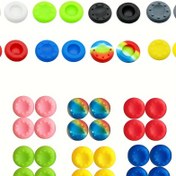 Resim 10-40 adet Renkli Silikon Başparmak Stick Joystick Kavrama for sony PlayStation4 PS3 Xbox360 XBOX ONE için 
