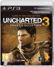Resim 2.EL PS3 OYUN UNCHARTED 3 DRAKE"S DECEPTION TÜRKÇE 3D (GAME OF THE YEAR EDITION) 