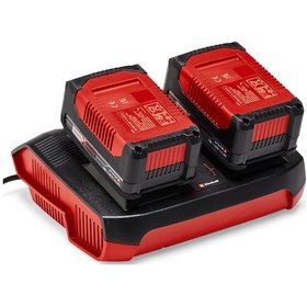 Resim Einhell 18V 2 x 4,0 Ah PXC Twincharger Kit Akü & Şarj Cihazı - 4512112 