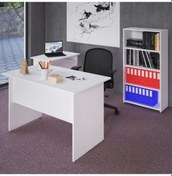 Resim Burovena Vena Merve Ofis Çalışma Masa Takımı 