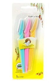 Resim MOBEE Kullanımı Kolay Pratik 3 'lü Kaş Usturası 