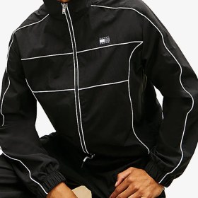 Resim Piping Detail Flag Jacket 'Black' 