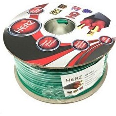 Resim Herz RG6U4 Full HD 4K 100 M Yeşil Uydu Anten Kablosu 