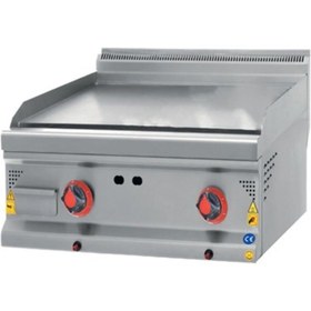 Resim CSA İnox Karacasan Endüstriyel 600 Seri Set Üstü Doğalgazlı Düz Pleyt Izgara 