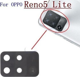 Resim OPPO RENO 5 LİTE Arka Kamera Camı Lens Yapışkanlı 
