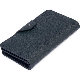Resim Lacivert Deri Kadın Cüzdan - S1CB00005767-D6M 