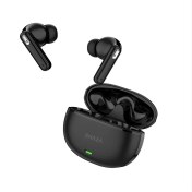 Resim shaza S SOUND 8 Gürültü Azaltma Enc 4 Mikrofonlu Bluetooth 5.3 Tws Kulaklık Siyah 