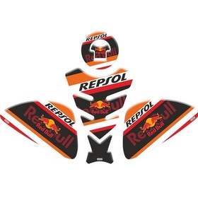 Resim Honda Cbr 125Cc-250Cc Uyumlu Tank Pad Set 001 (551636284) 
