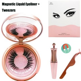Resim MANYETİK EYELINER TAKMA KİRPİK - Diamond Lot Set 