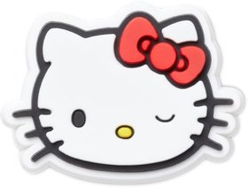 Resim Crocs 10012838-1 Hello Kitty Waving Jibbits Crocs Süs Toka 