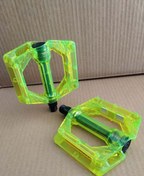 Resim Şeffaf Evo Platform Geniş Pedal Yeşil 