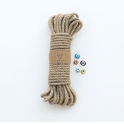 Resim Ritzz Jüt Halat Ip // 6mm 