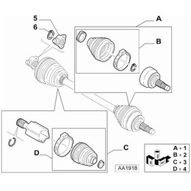 Resim Alfa Romeo 159 Aks Mafsali Iç (Aks Lalesi) 438394575 