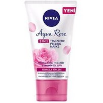 Resim Nivea Aqua Rose Peeling Maske 3 in 1 Temizleyici 150 ml 