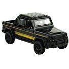 Resim Die Cast 1:32 Sesli ve Işıklı Çek Bırak 4x4 Kamyonet Siyah 